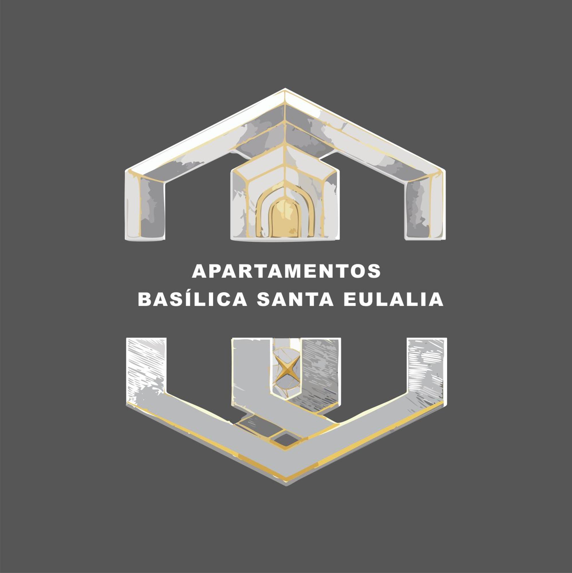 Apartamentos Basilica Santa Eulalia Parking Gratis Mérida Exteriör bild